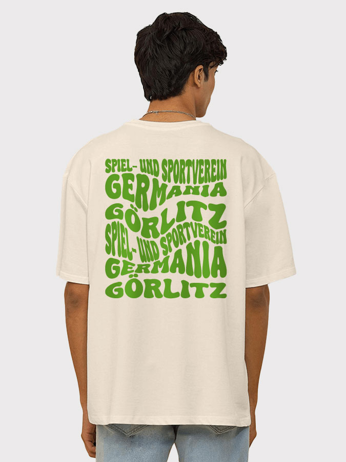 Oversized Shirt Wavy Herren