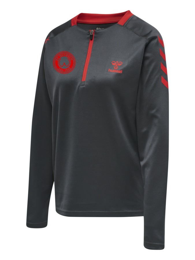Hummel Action Poly Half Zip Sweat Damen