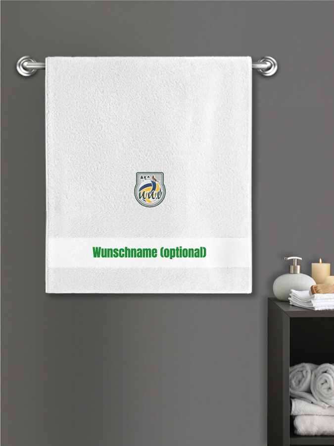 Badehandtuch Team Sticklogo