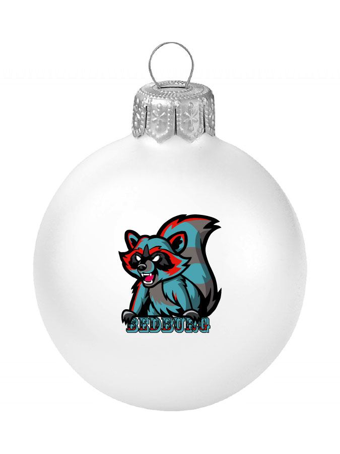 Weihnachtskugel Logo 8cm