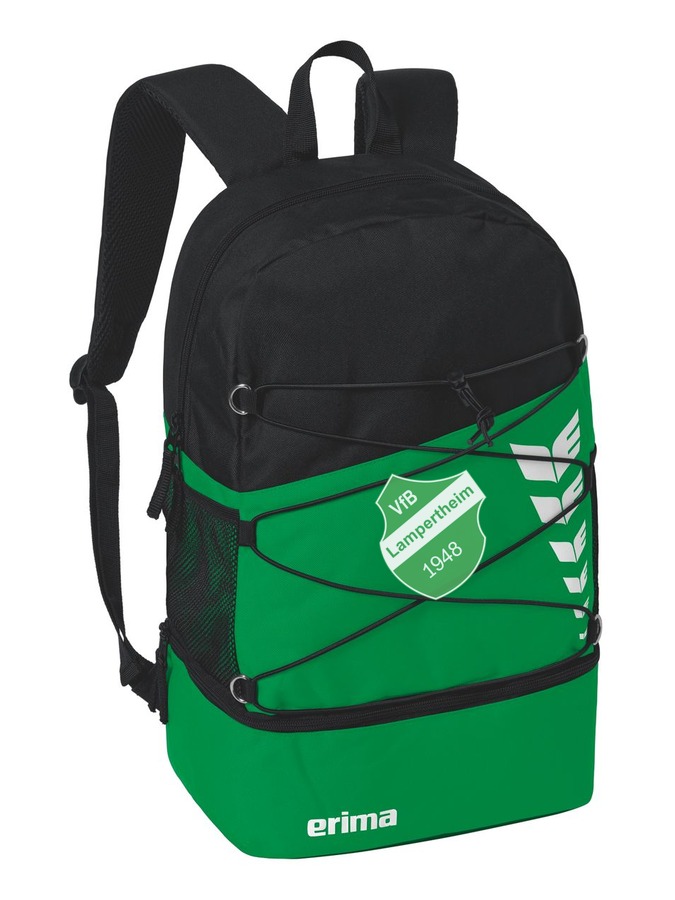 Erima Six Wings Rucksack mit Bodenfach