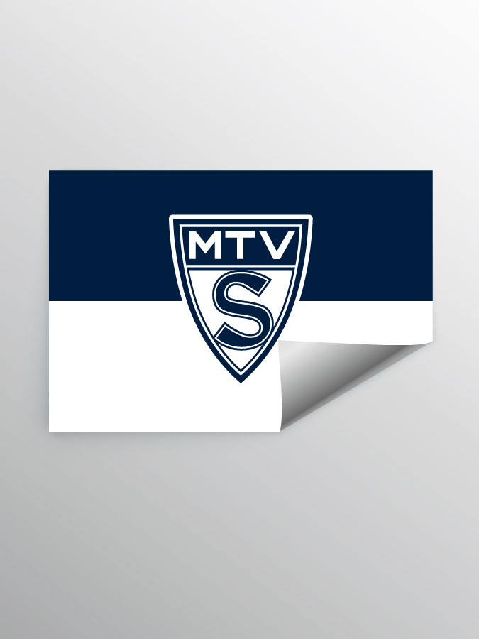 Aufkleber DIN A7 Logo