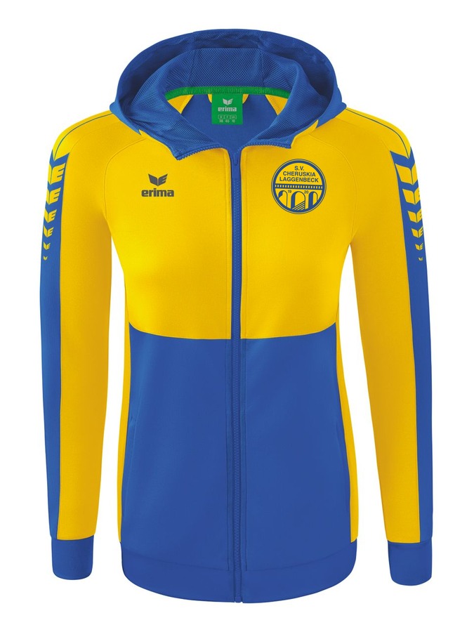 Erima Six Wings Trainingsjacke mit Kapuze Damen