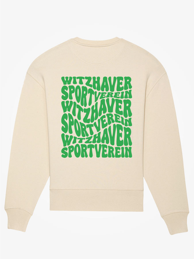 Sweatshirt Oversized Wavy Herren
