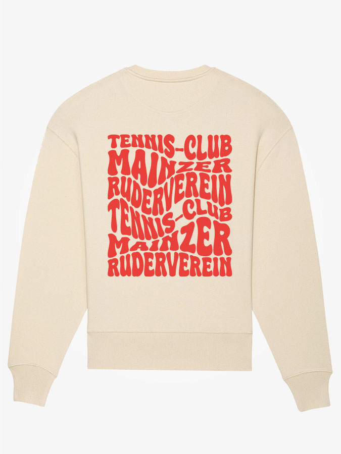 Oversized Sweater Wavy Herren