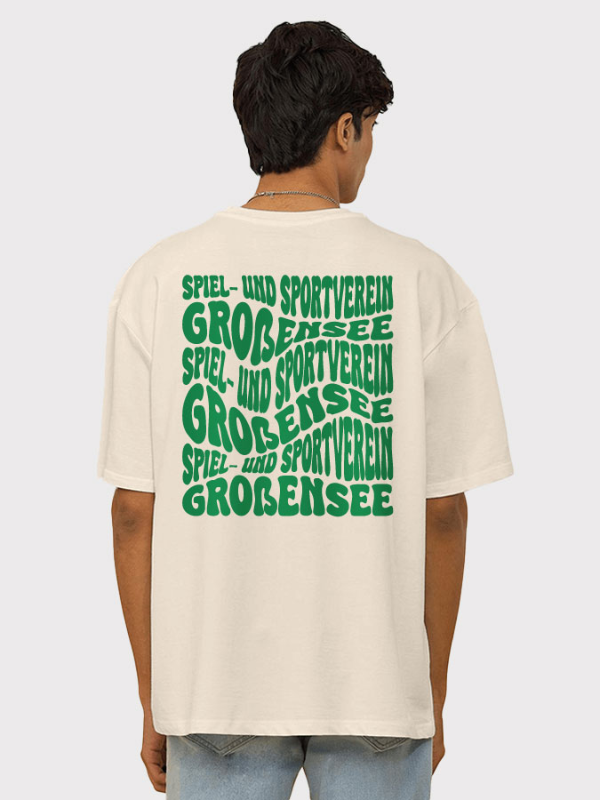 Oversized Shirt Wavy Herren