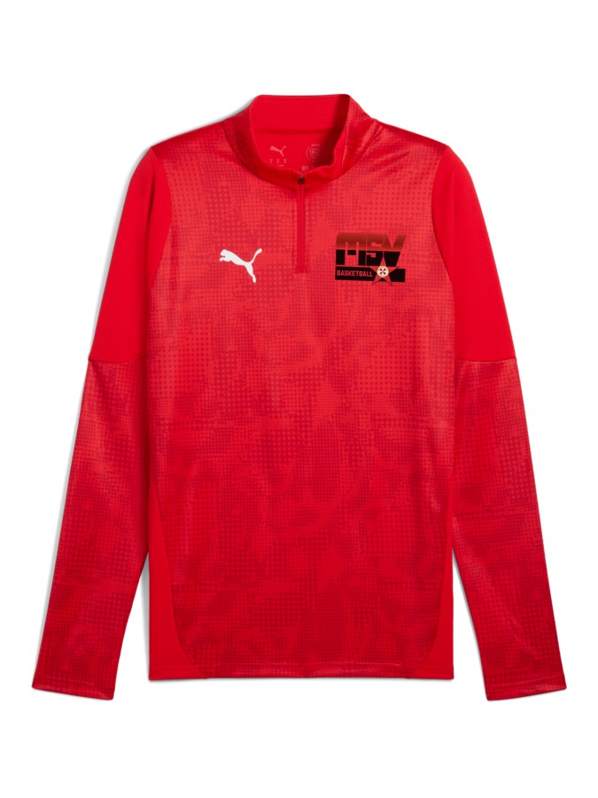 PUMA teamCUP Training 1/4-Zip-Top