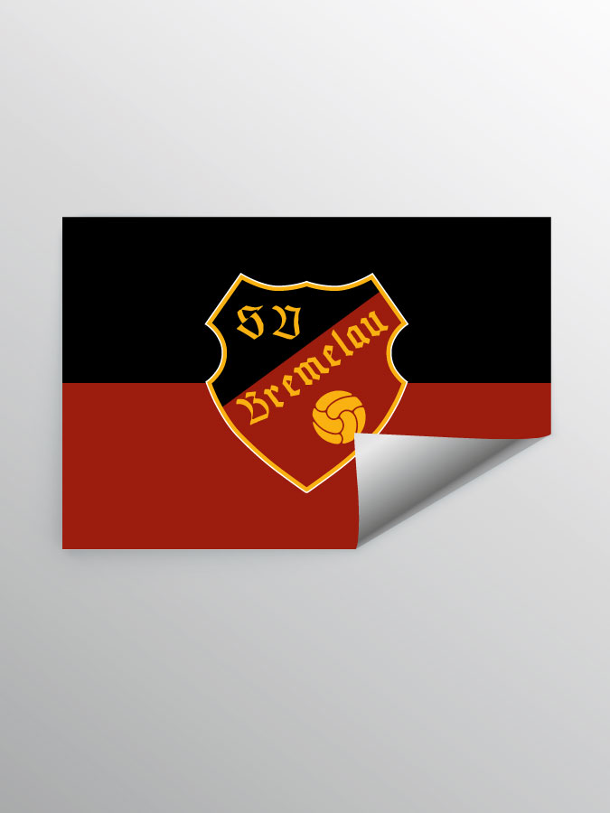 Aufkleber DIN A7 Logo