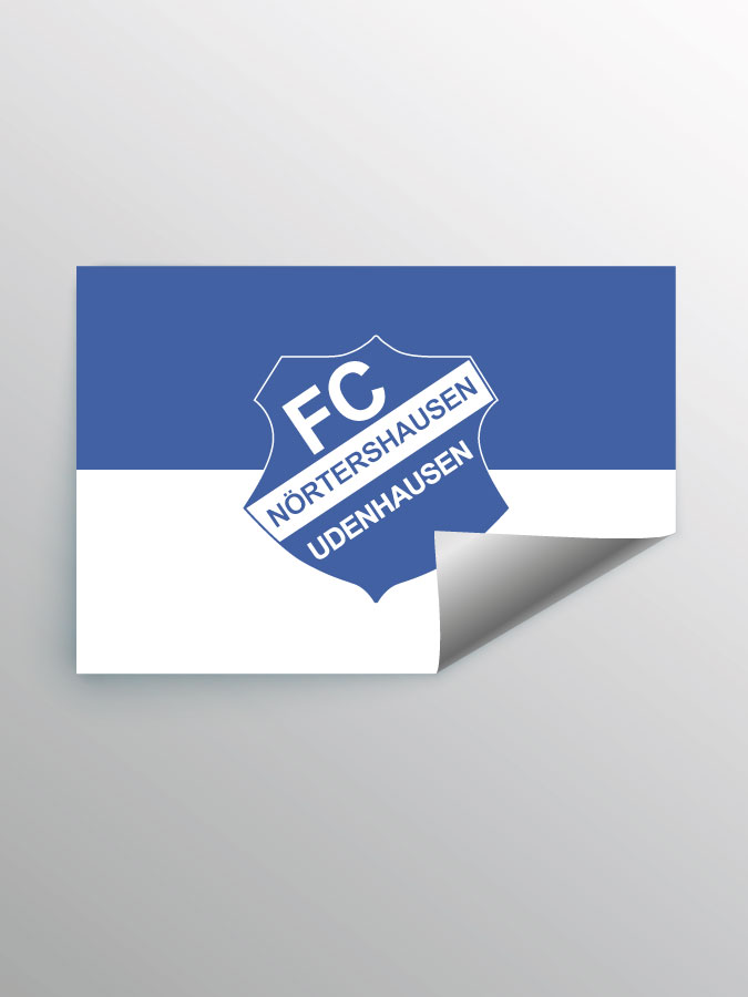 Aufkleber DIN A7 Logo