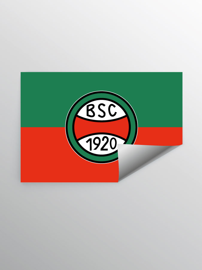 Aufkleber DIN A7 Logo
