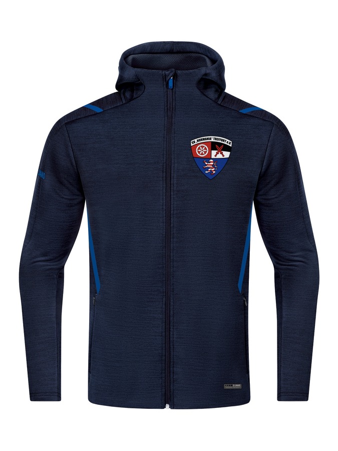 Jako Freizeitjacke Challenge mit Kapuze