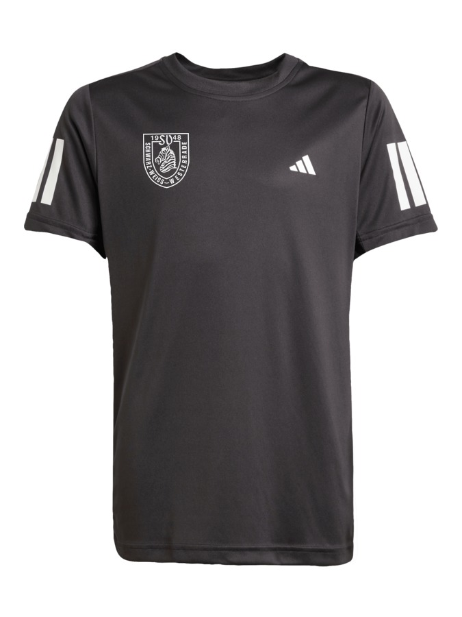 adidas Boys Club Tennis Climacool 3-Stripes T-Shirt