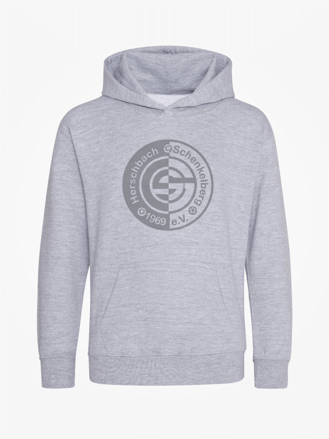 Hoodie All Grey Kids Unisex