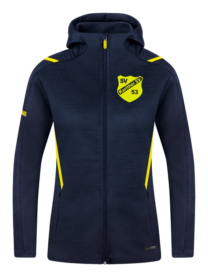 Jako Freizeitjacke Challenge mit Kapuze Damen