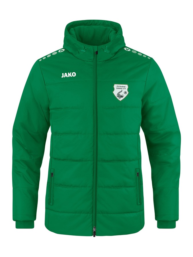 Jako Coachjacke Team mit Kapuze