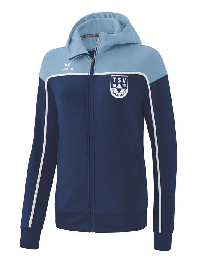 Navy-Blau-Weiß