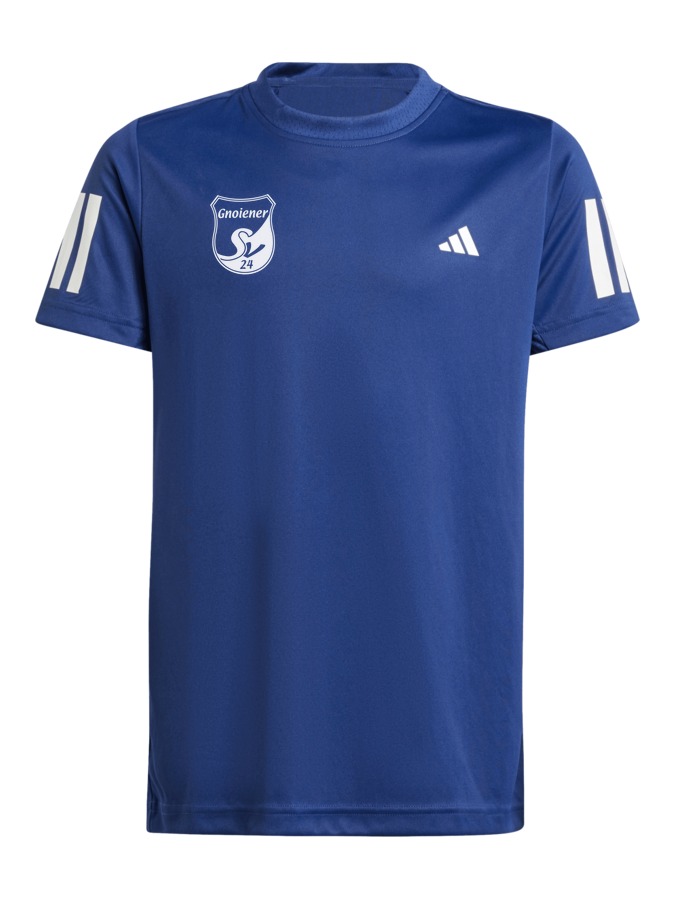 adidas Boys Club Tennis Climacool 3-Stripes T-Shirt