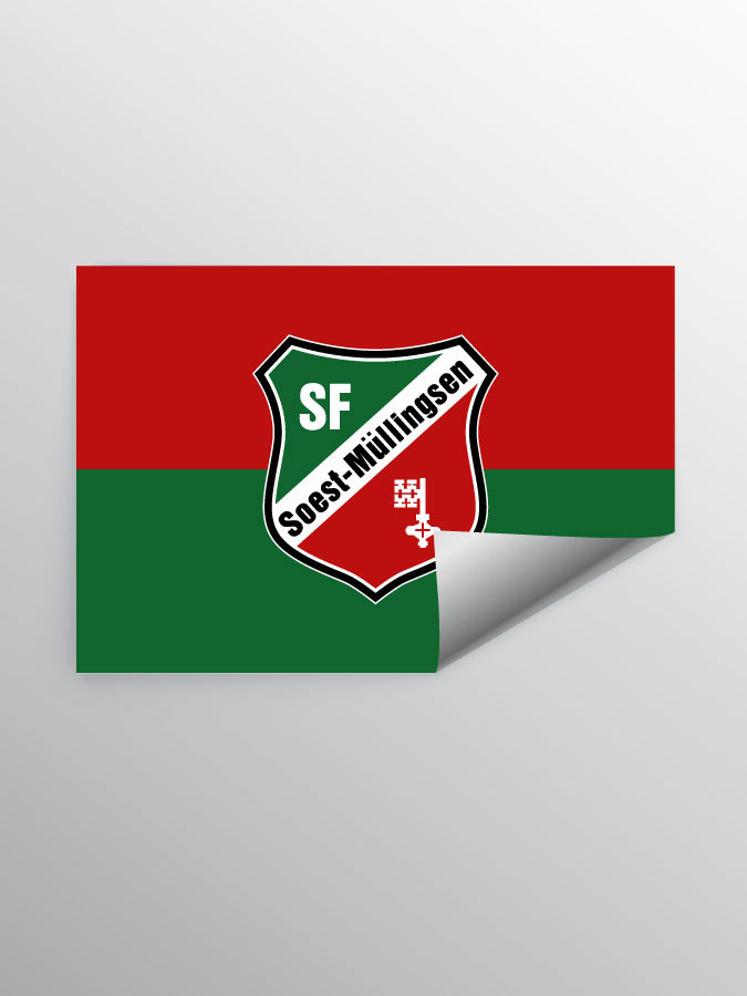 Aufkleber DIN A7 Logo