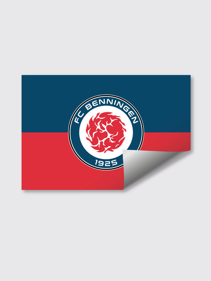 Aufkleber DIN A7 Logo