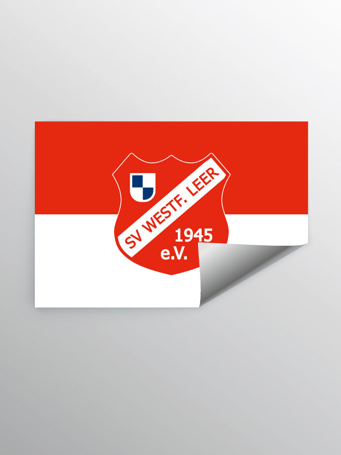 Aufkleber DIN A7 Logo