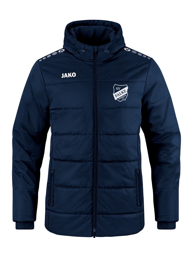 Jako Coachjacke Team mit Kapuze