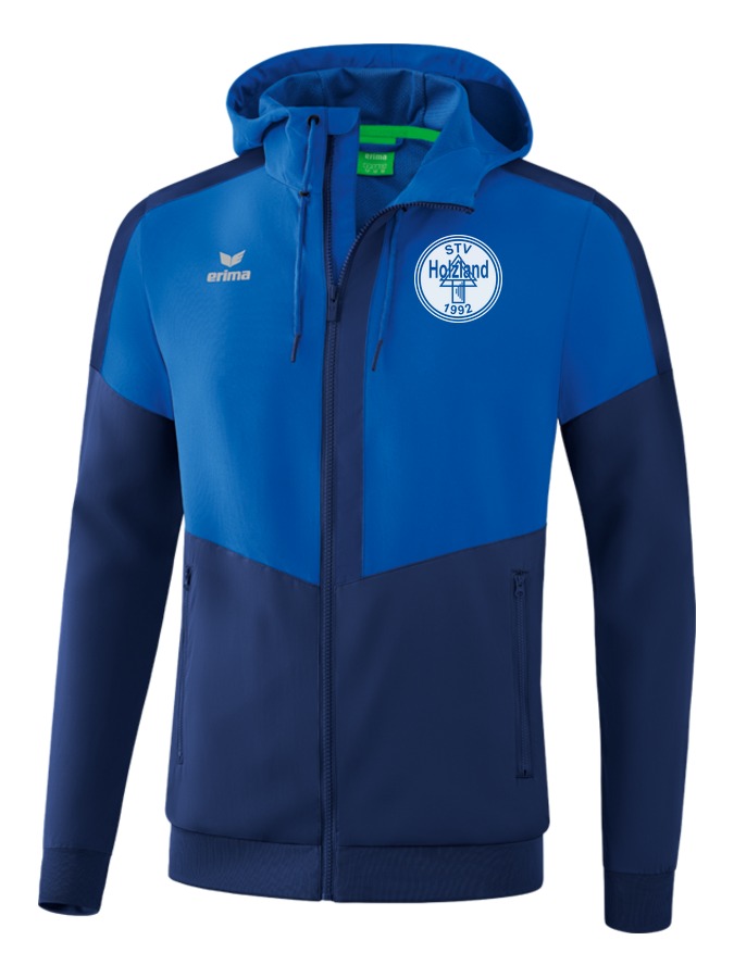 Erima Squad Tracktop Jacke mit Kapuze