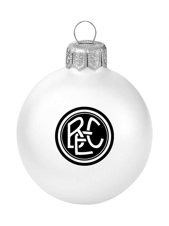 Weihnachtskugel Logo 8cm