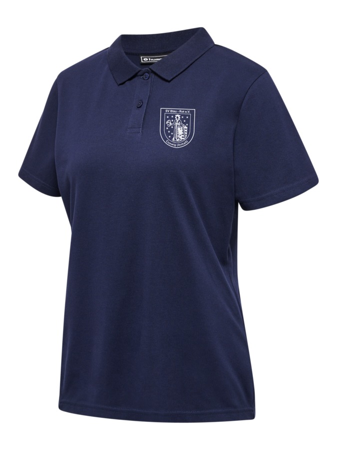 Hummel Red Stretch Polo Damen