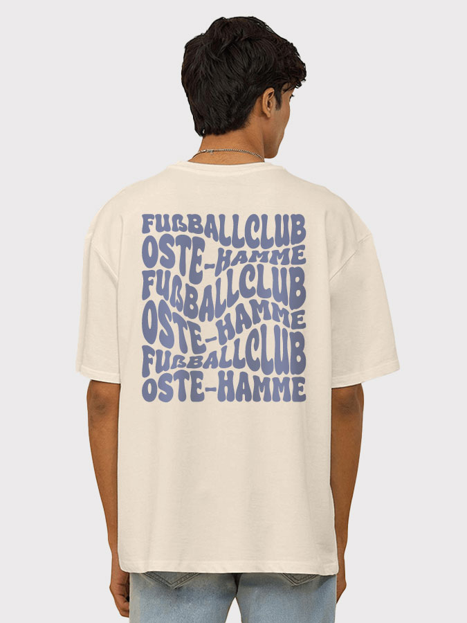 Oversized Shirt Wavy Herren