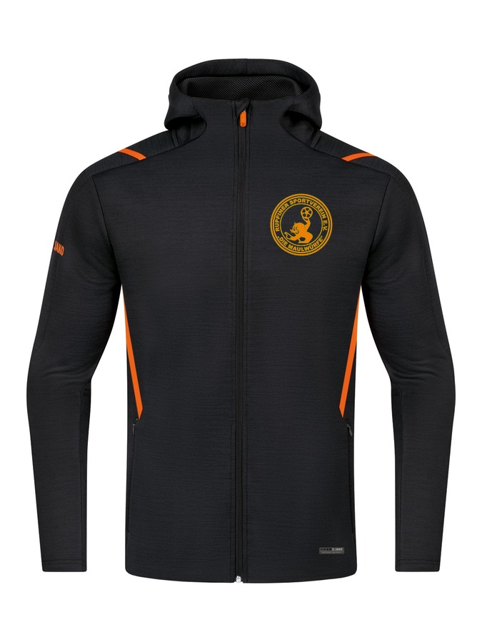 Jako Freizeitjacke Challenge mit Kapuze