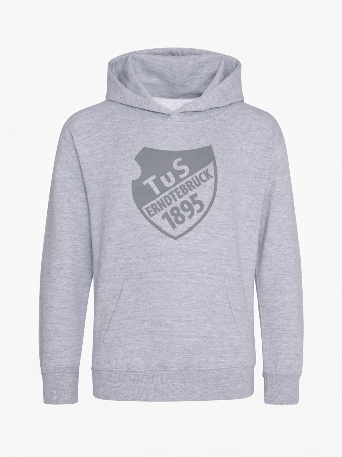 Hoodie All Grey Kids Unisex