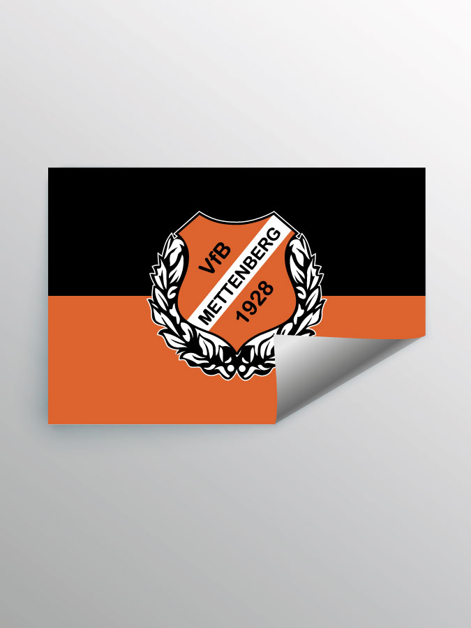 Aufkleber DIN A7 Logo