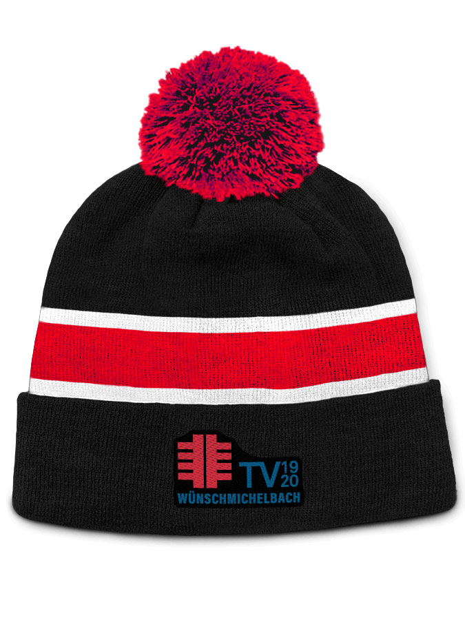 Bommelmütze Sticklogo