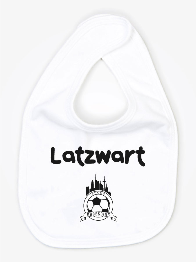 Babylätzchen Latzwart