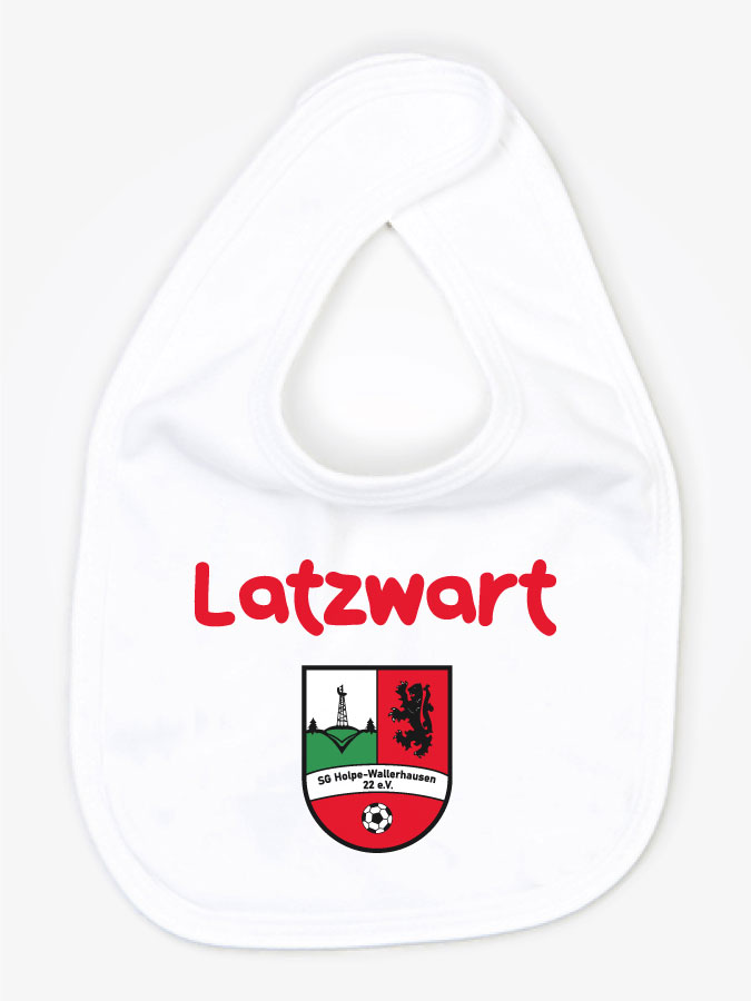 Babylätzchen Latzwart