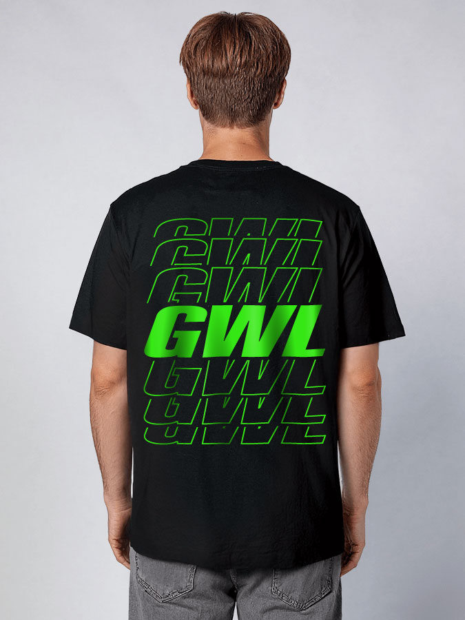 Oversized Shirt Neon Herren