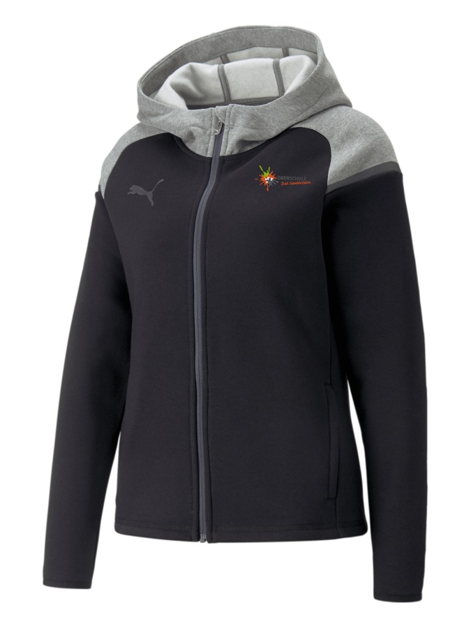 PUMA teamCUP Casuals Kapuzenjacke Damen