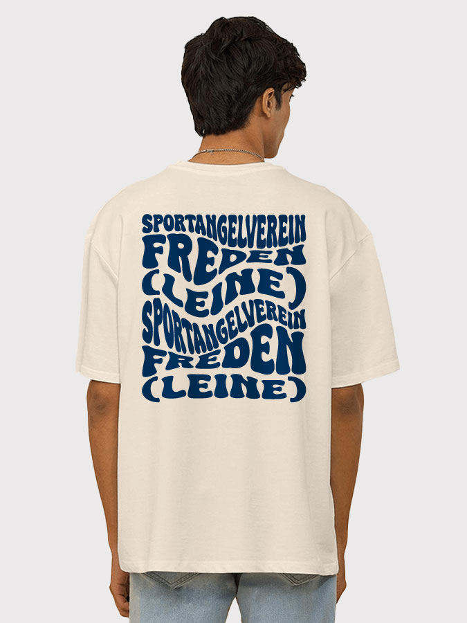 Oversized Shirt Wavy Herren