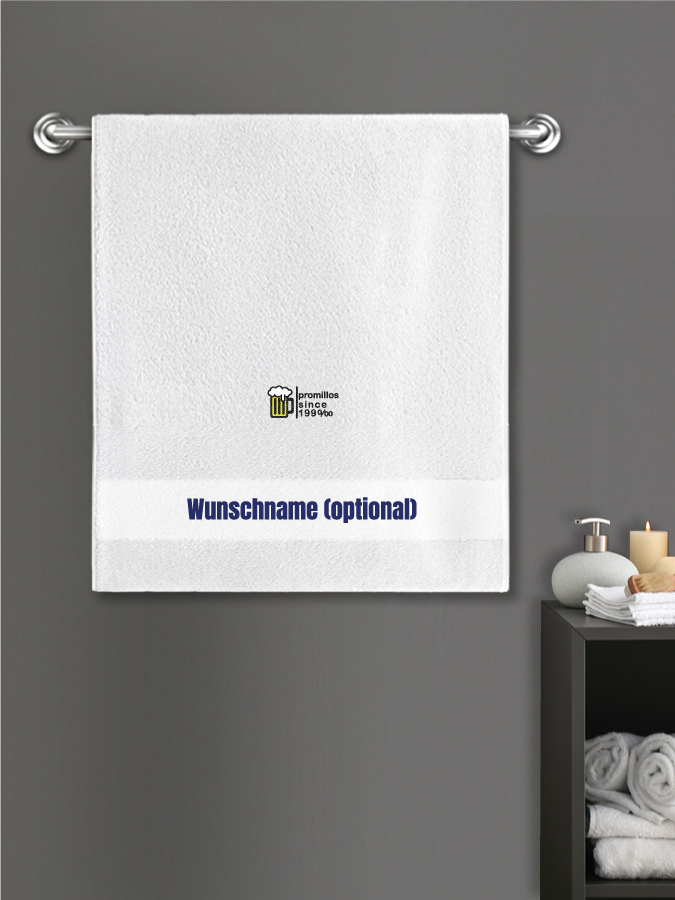 Badehandtuch Team Sticklogo