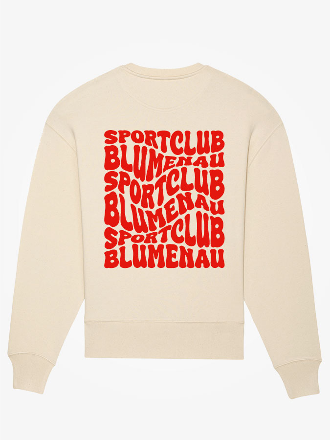 Oversized Sweater Wavy Herren