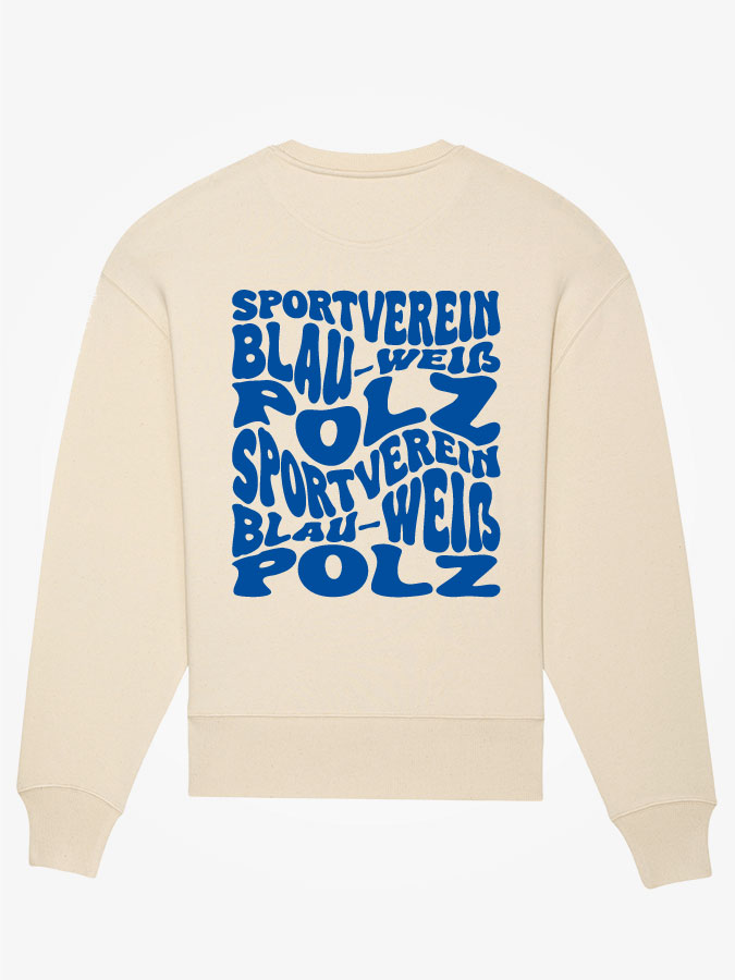 Oversized Sweater Wavy Herren