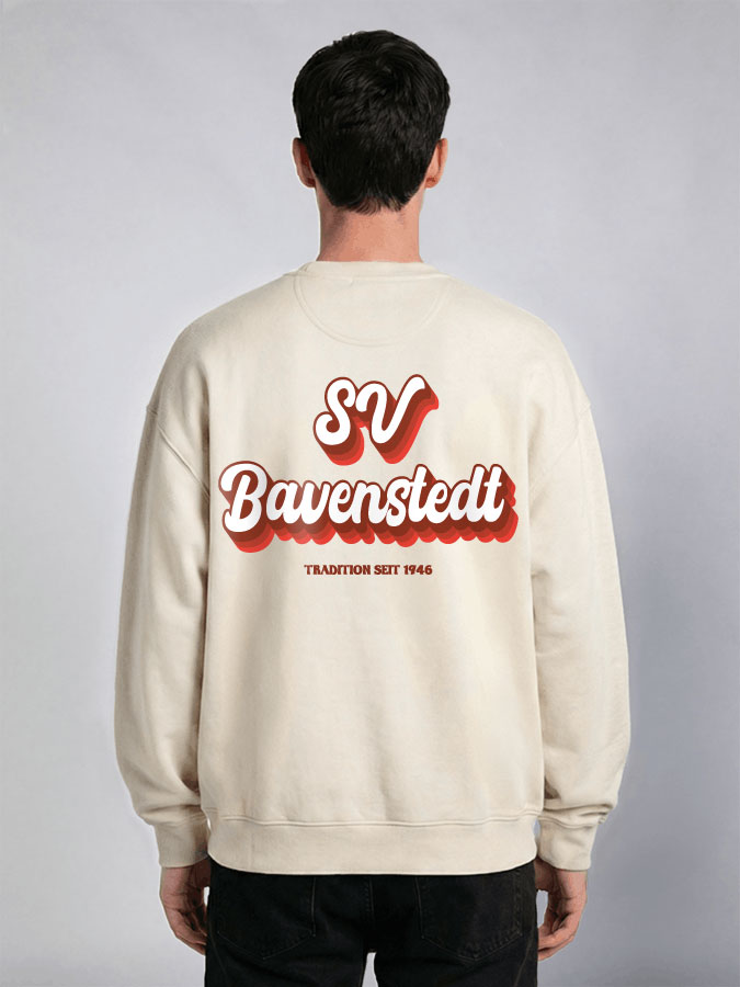 Oversized Sweater Vintage Herren