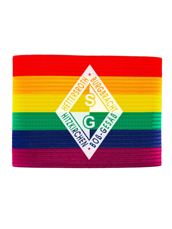 Kapitänsbinde Regenbogen
