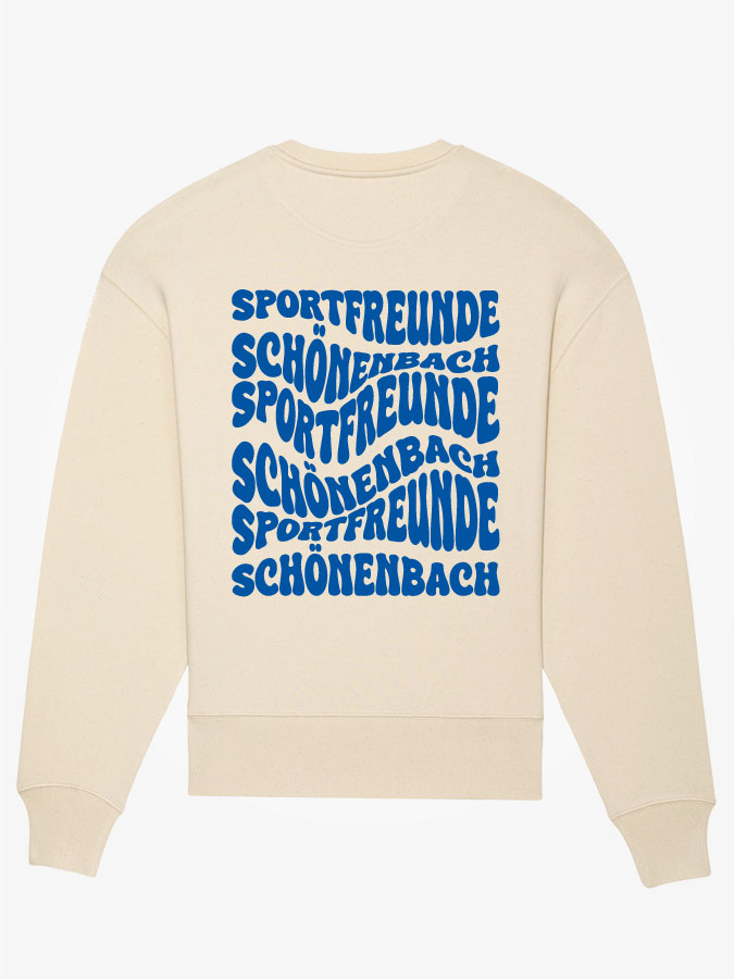 Oversized Sweater Wavy Herren