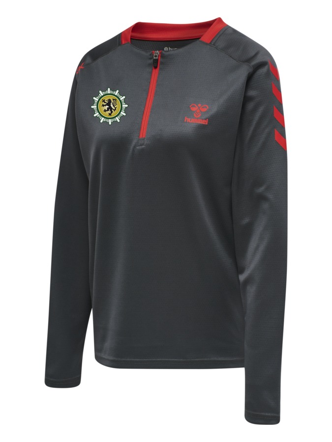 Hummel Action Poly Half Zip Sweat Damen