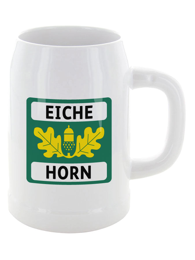 Bierkrug 0,5l Logo