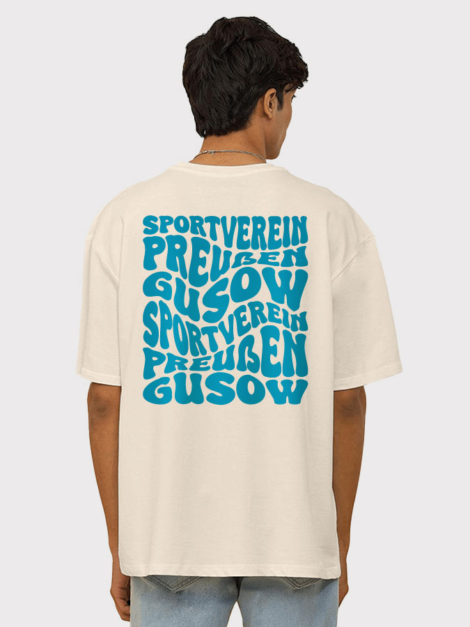 Oversized Shirt Wavy Herren