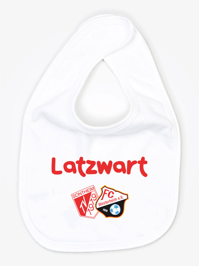 Babylätzchen Latzwart