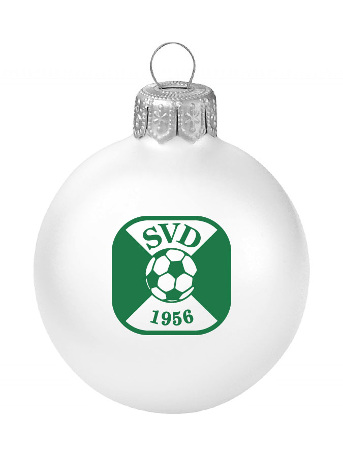 Weihnachtskugel Logo 8cm