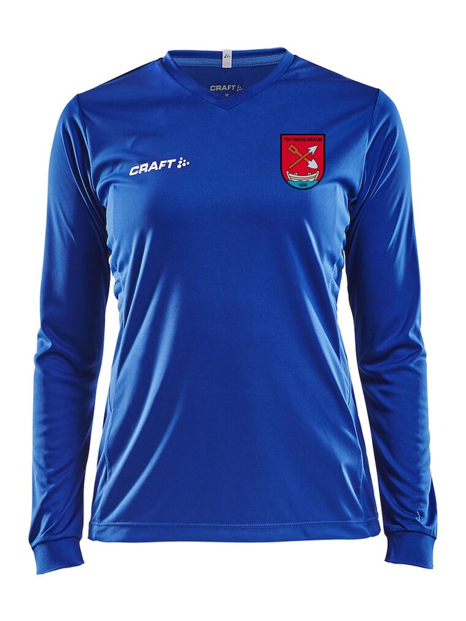 Craft Squad Go Trikot Solid Langarm-Trikot Damen